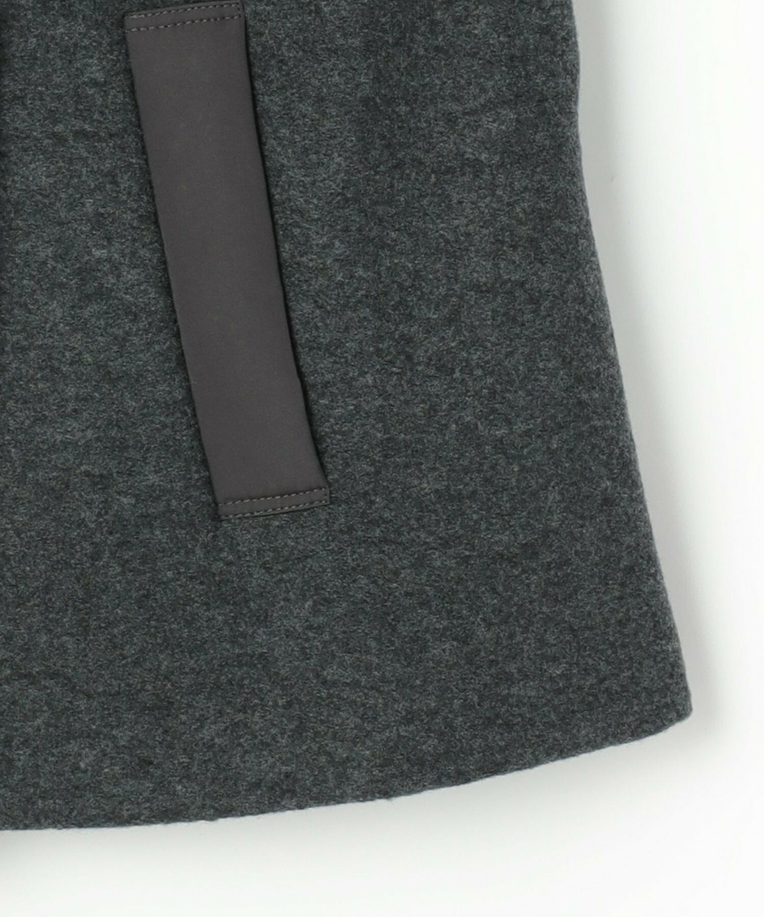 【MOGA】ウーリング圧縮テーラードコート 詳細画像 ブラック 26