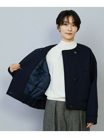 【MOGA】スポンディッシュボンディングショートコート 詳細画像 チャコールグレー 22