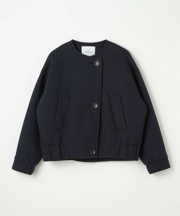 スポンディッシュボンディングショートコート 詳細画像 ダークネイビー 2