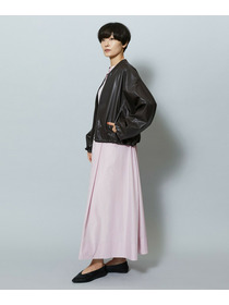 【MOGA】ソフトフェイクレザードルマンショートブルゾン 詳細画像 ブラック 4