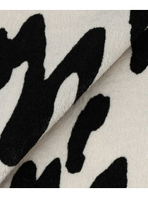 【MOGA】ベルベットサテンハンドドローイングプリントパンツ 詳細画像 サックスブルー 29