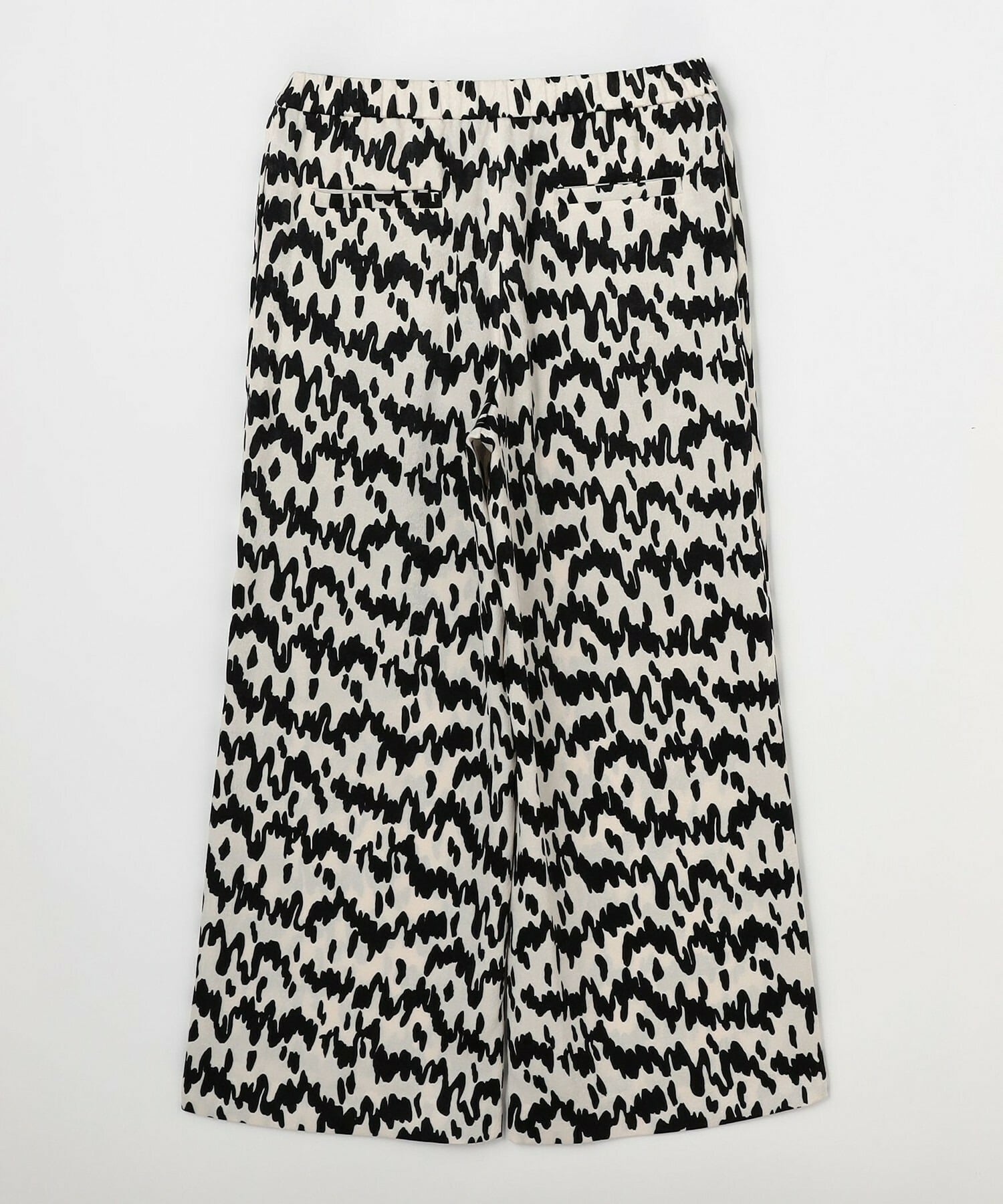 【MOGA】ベルベットサテンハンドドローイングプリントパンツ 詳細画像 サックスブルー 24