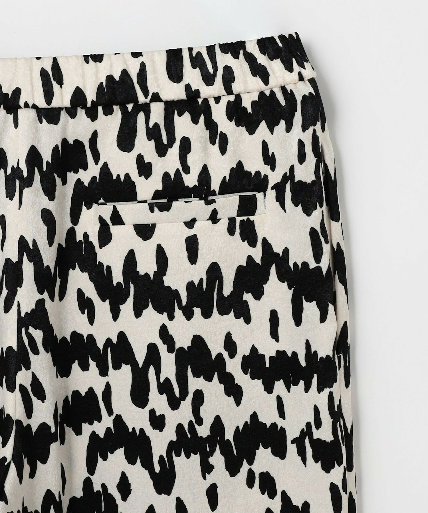 【MOGA】ベルベットサテンハンドドローイングプリントパンツ 詳細画像 サックスブルー 27