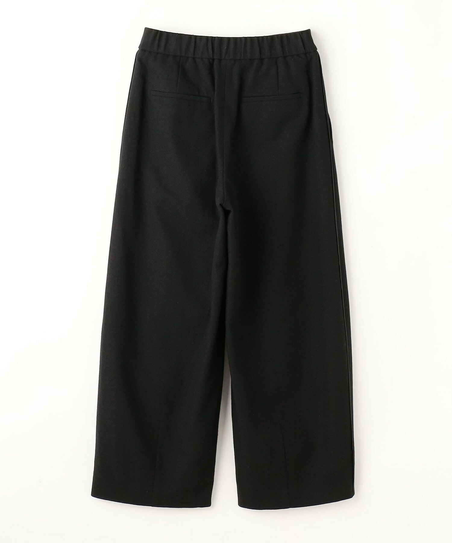 【MOGA】ウールリネンツイルバレルワイドパンツ 詳細画像 ブラック 24