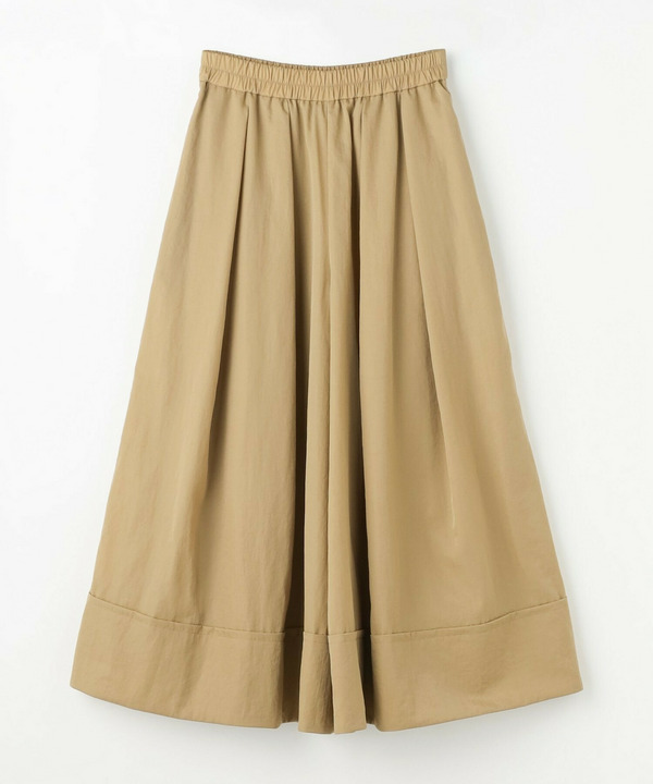 ツイルナイロンキュロットパンツ 詳細画像 キャメル 2