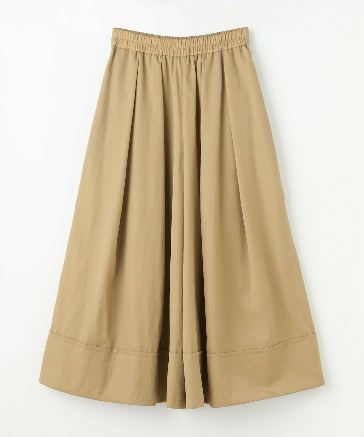 【MOGA】ツイルナイロンキュロットパンツ 詳細画像 キャメル 2