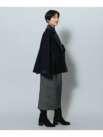 【MOGA】スラブツイードロングスカート 詳細画像 ブラック 19