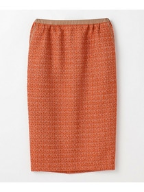 【MOGA】スラブツイードロングスカート 詳細画像 ブラック 24