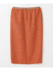 【MOGA】スラブツイードロングスカート 詳細画像 ブラック 25