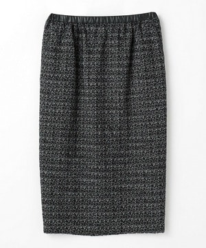 【MOGA】スラブツイードロングスカート 詳細画像 ブラック 2