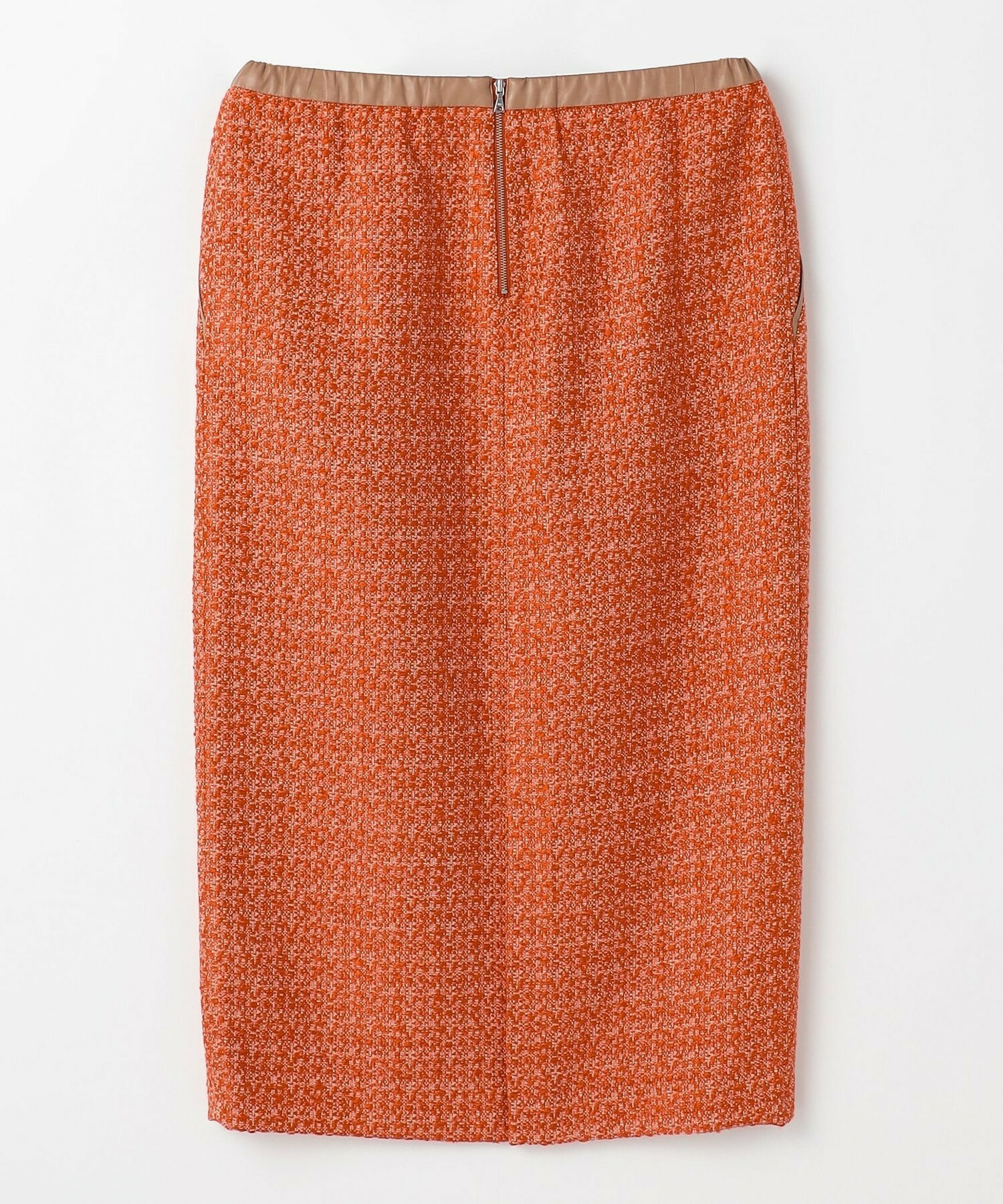 【MOGA】スラブツイードロングスカート 詳細画像 ブラック 25