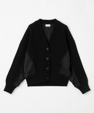 【MOGA】AQUAシャーリングカーディガン 詳細画像 ブラック 2