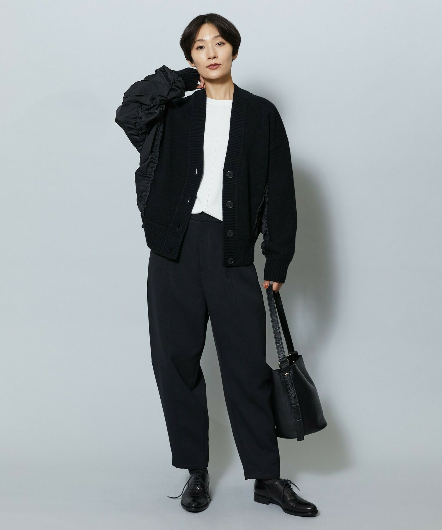 【MOGA】AQUAシャーリングカーディガン 詳細画像 キャメル 1