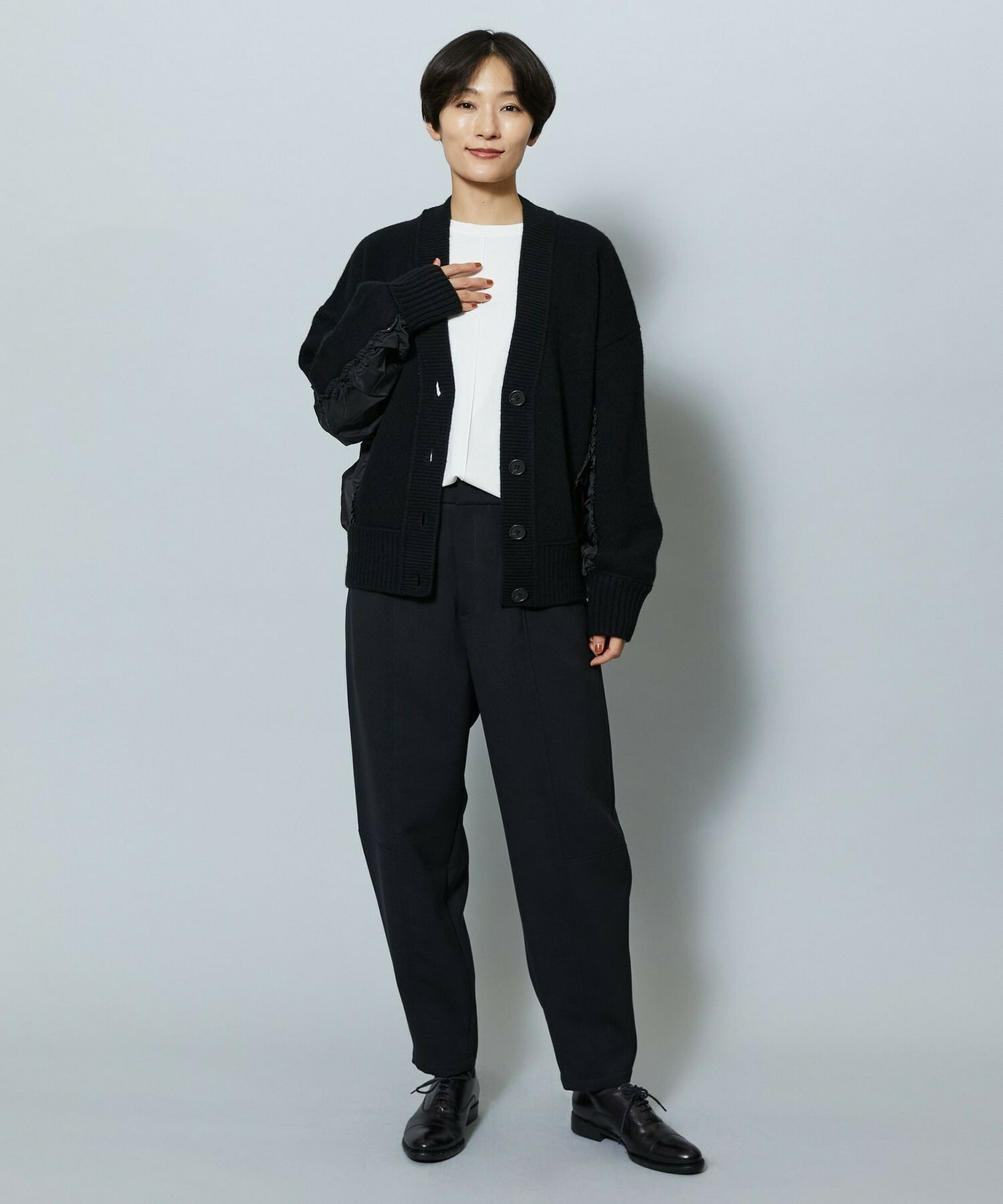 【MOGA】AQUAシャーリングカーディガン 詳細画像 キャメル 11