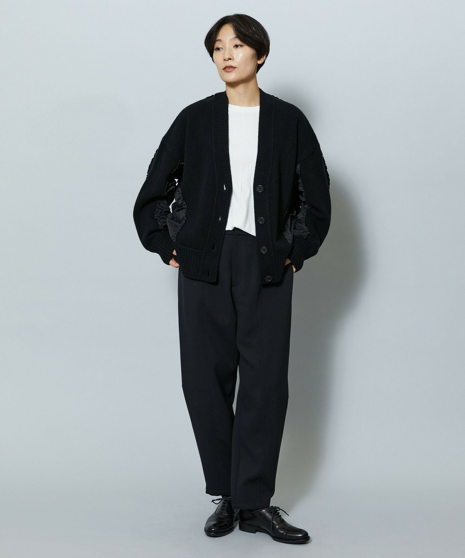 【MOGA】AQUAシャーリングカーディガン 詳細画像 キャメル 4