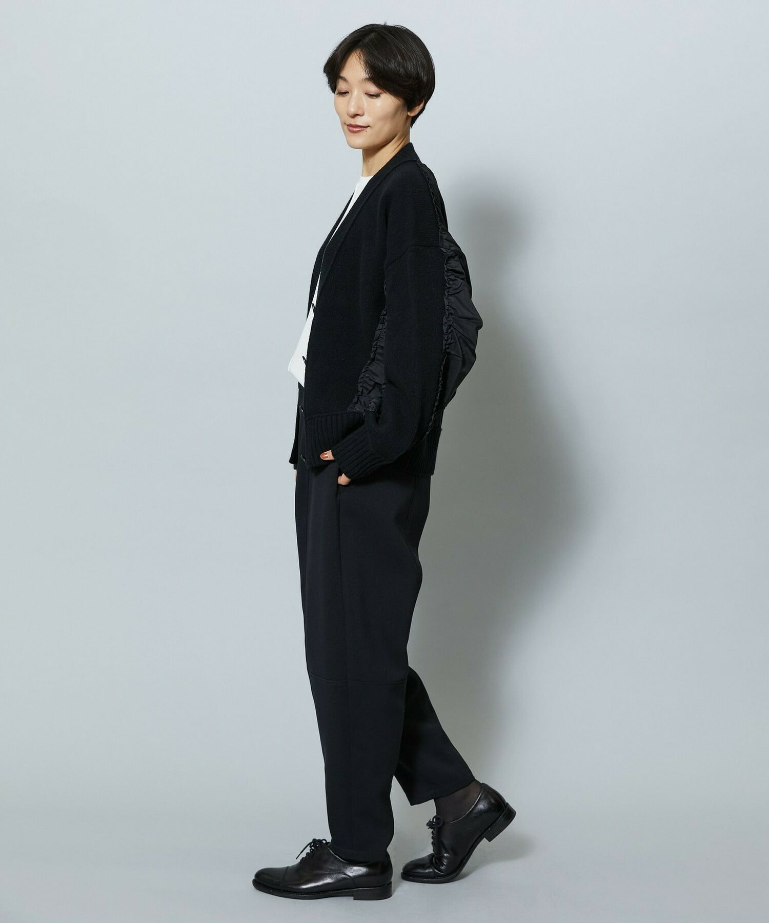 【MOGA】AQUAシャーリングカーディガン 詳細画像 キャメル 6