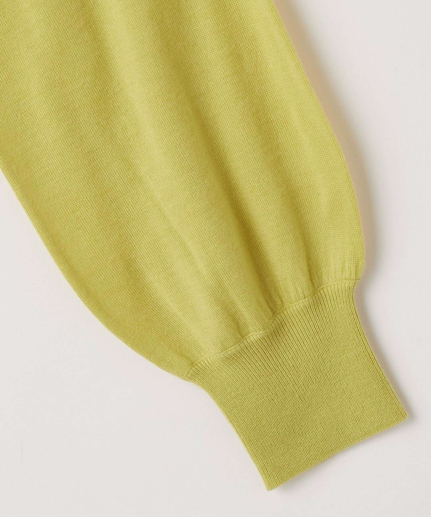 【MOGA】TOPAZギャザーパフスリーブニット 詳細画像 チャコールグレー 26