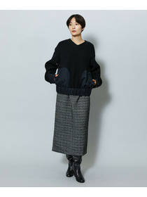 【MOGA】ソフト裏毛トップス 詳細画像 ブラック 1