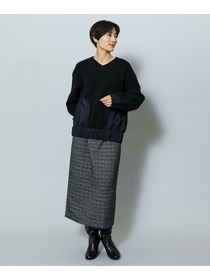 【MOGA】ソフト裏毛トップス 詳細画像 ブラック 11