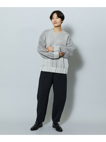 【MOGA】ソフト裏毛トップス 詳細画像 ブラック 12