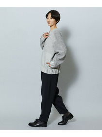 【MOGA】ソフト裏毛トップス 詳細画像 ブラック 14