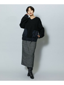 【MOGA】ソフト裏毛トップス 詳細画像 ブラック 2