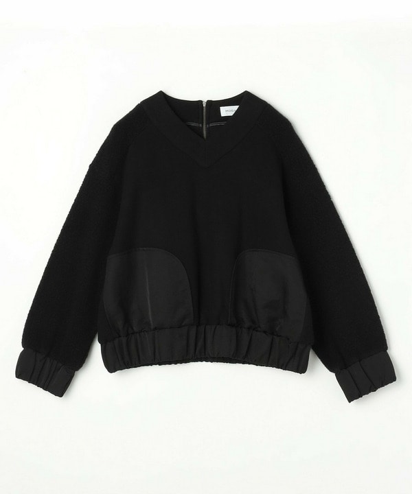 ソフト裏毛トップス 詳細画像 ブラック 2