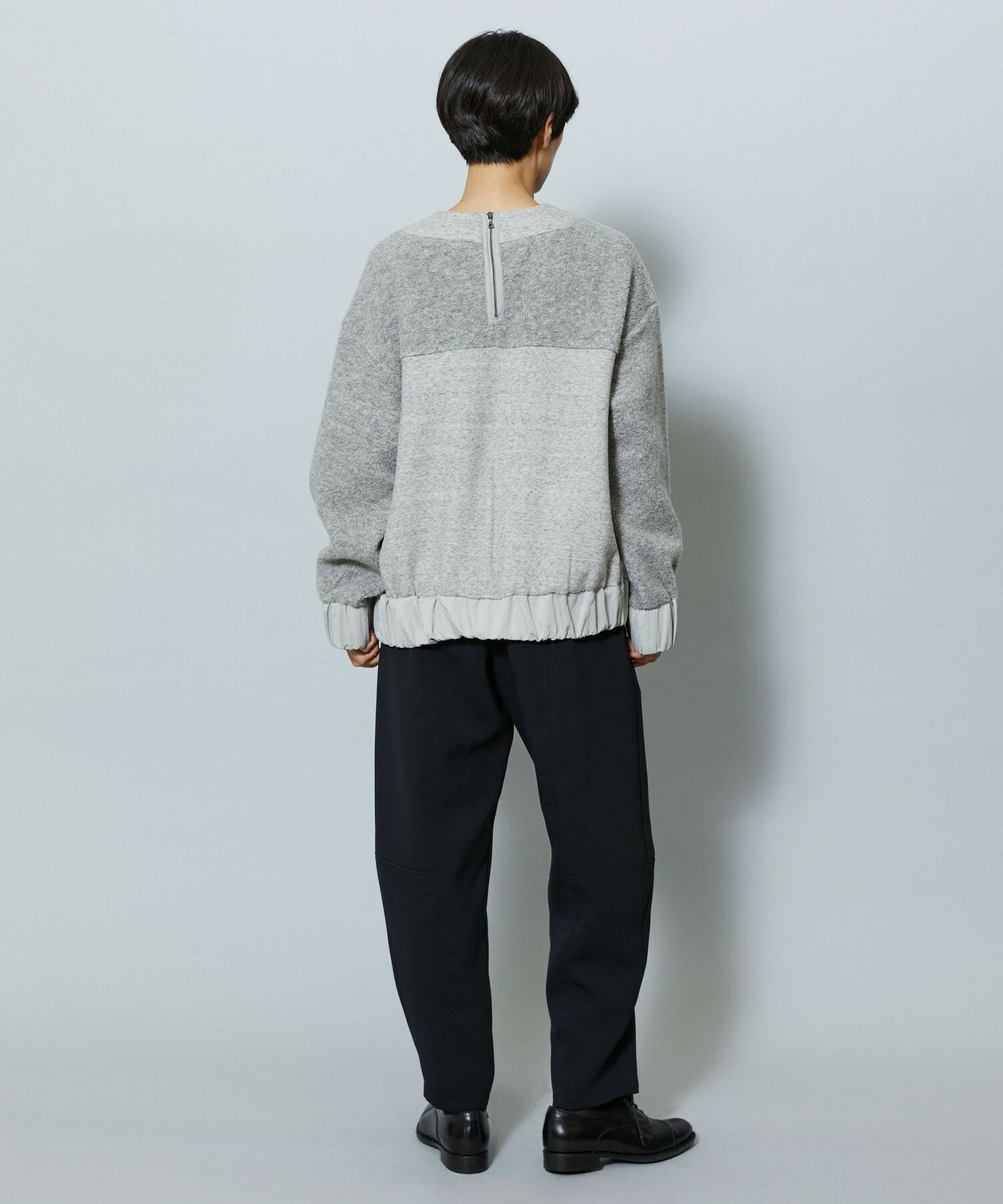 【MOGA】ソフト裏毛トップス 詳細画像 ブラック 16