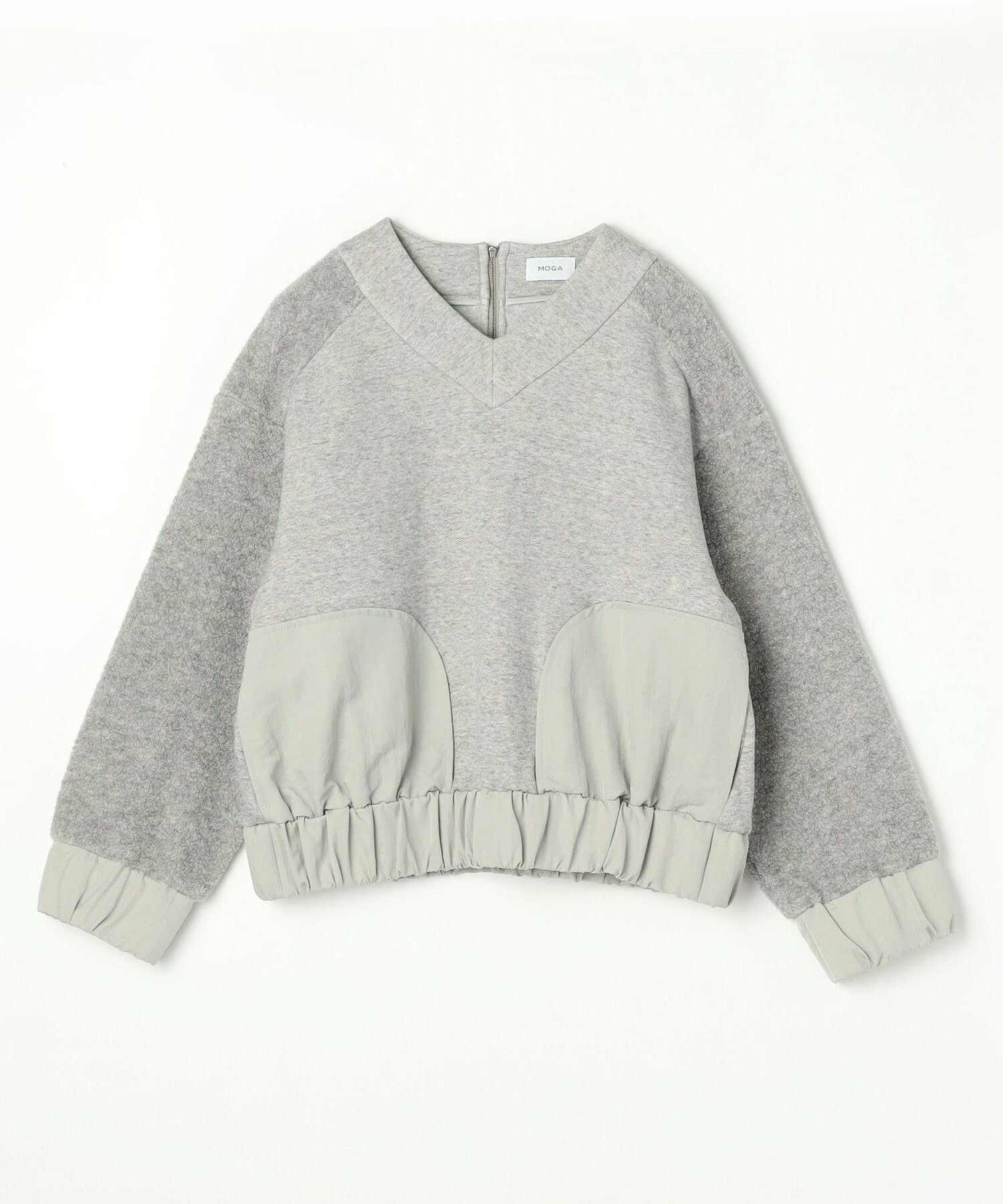 【MOGA】ソフト裏毛トップス 詳細画像 ブラック 24