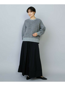 【MOGA】ウールシャギージャージートップス 詳細画像 ライトグレー 2