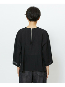 【feerique】feerique　シャーリングクロスブラウス 詳細画像 ホワイト 18