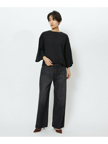 【feerique】feerique　シャーリングクロスブラウス 詳細画像 ホワイト 2