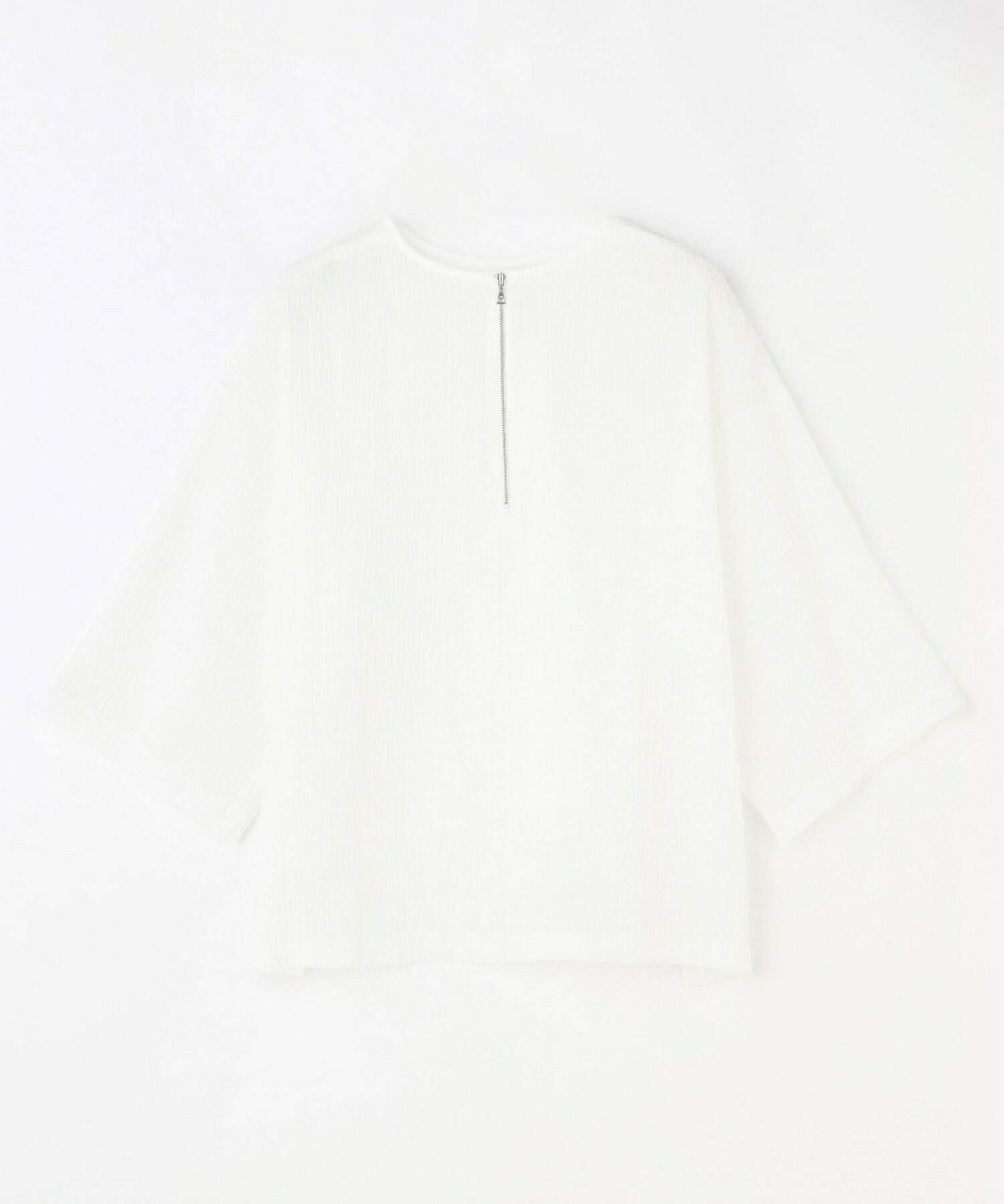 【feerique】feerique　シャーリングクロスブラウス 詳細画像 ホワイト 20