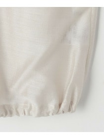 【feerique】feerique シアーカールマイヤーフリルブラウス 詳細画像 オフホワイト 3