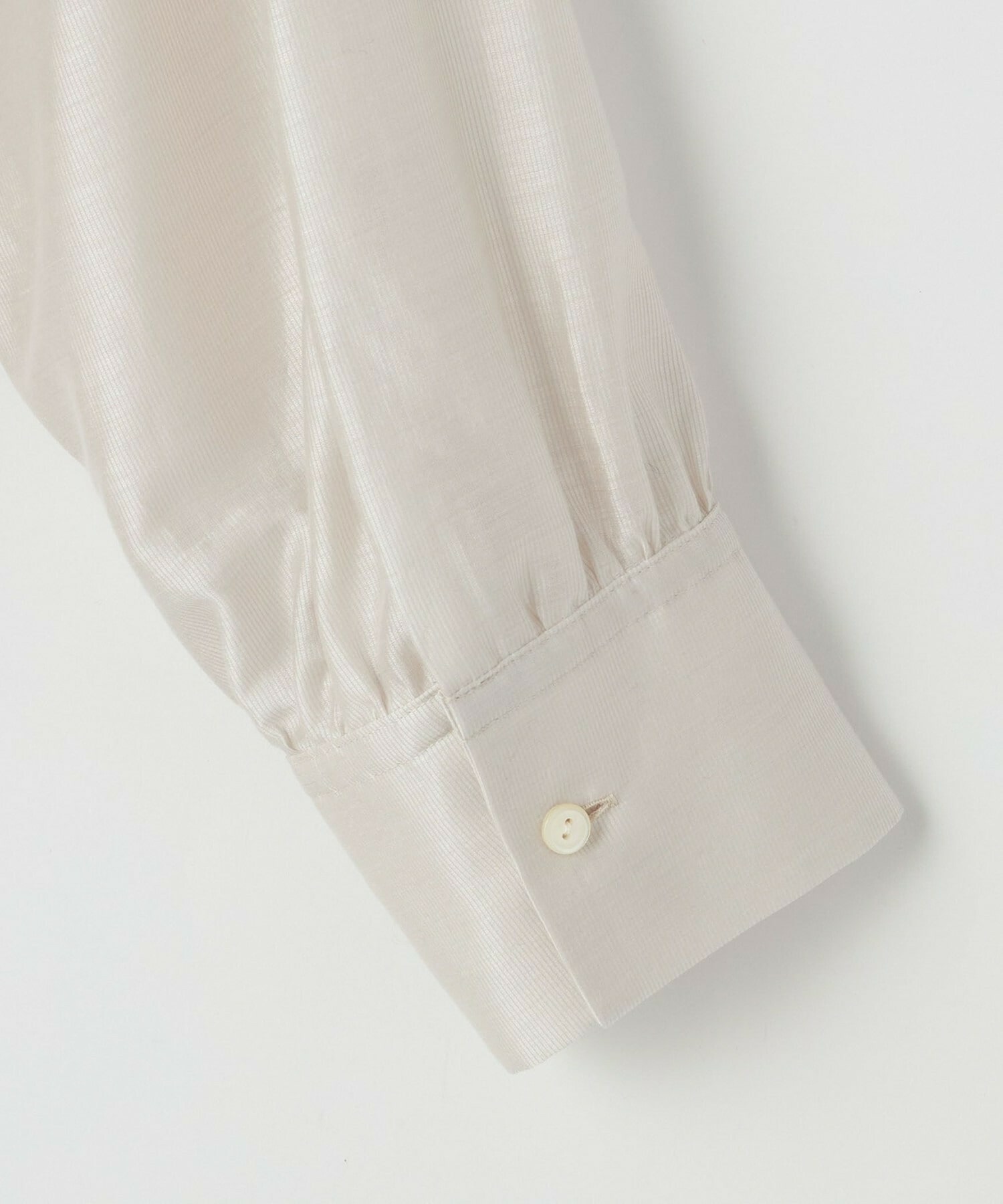 【feerique】feerique シアーカールマイヤーフリルブラウス 詳細画像 オフホワイト 2