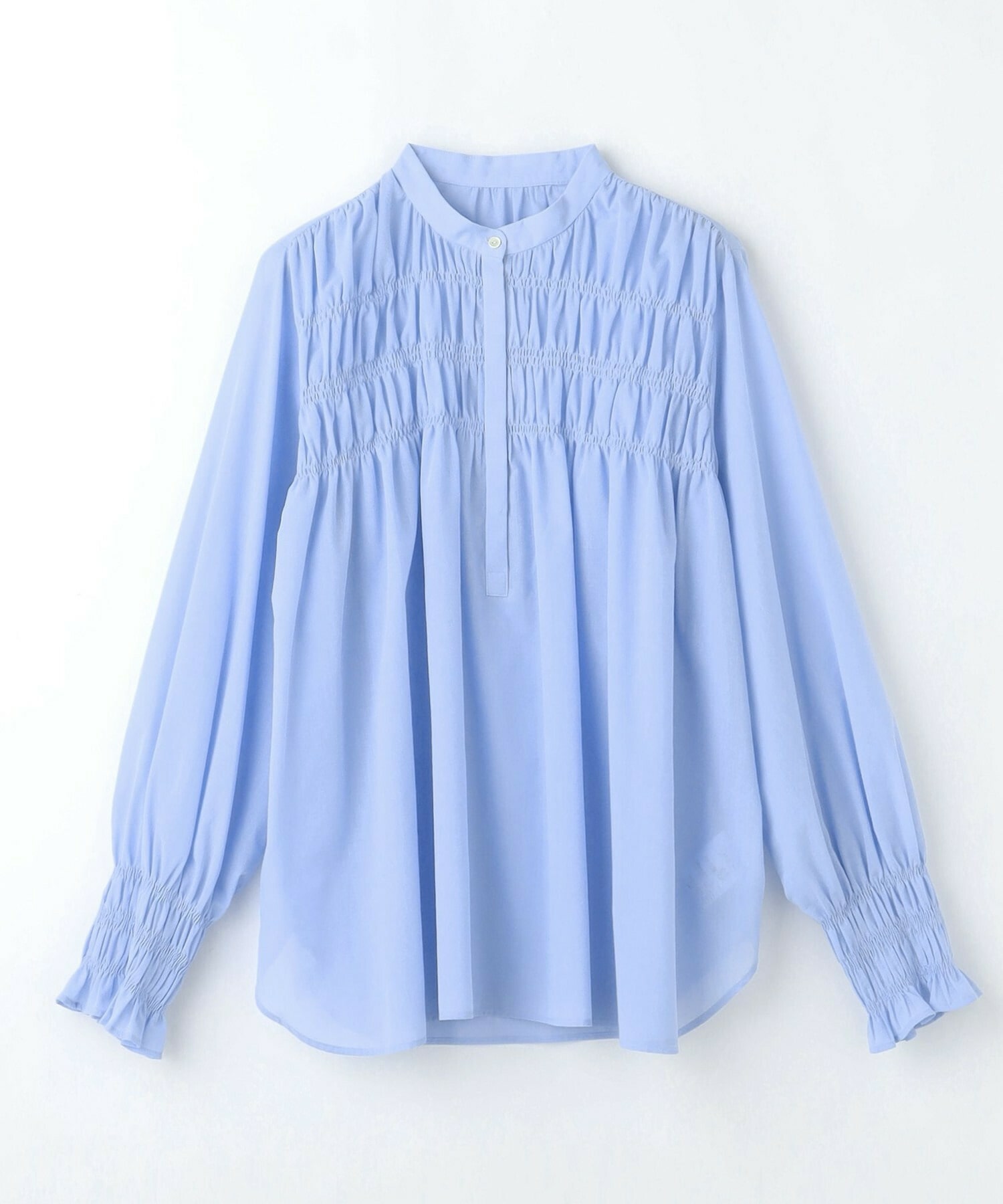 【feerique】feerique TRENOシャーリングブラウス 詳細画像 サックスブルー 1