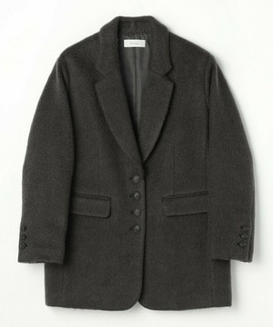 【feerique】feerique モヘアシャギーテーラードコート 詳細画像 チャコールグレー 2