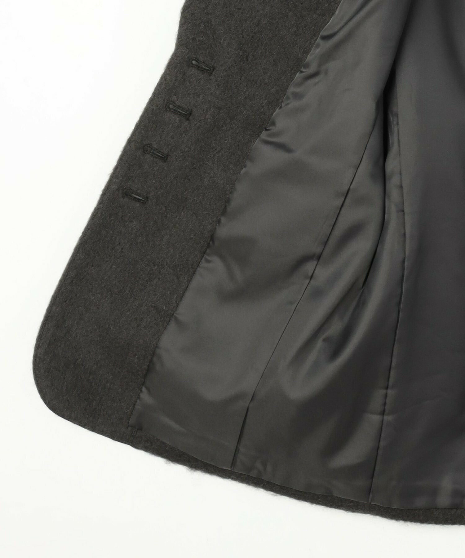 【feerique】feerique モヘアシャギーテーラードコート 詳細画像 チャコールグレー 28