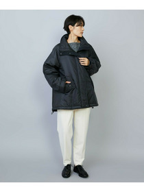 【MOGA】feerique シルキータフタパディングコクーンコート 詳細画像 ネイビー 13