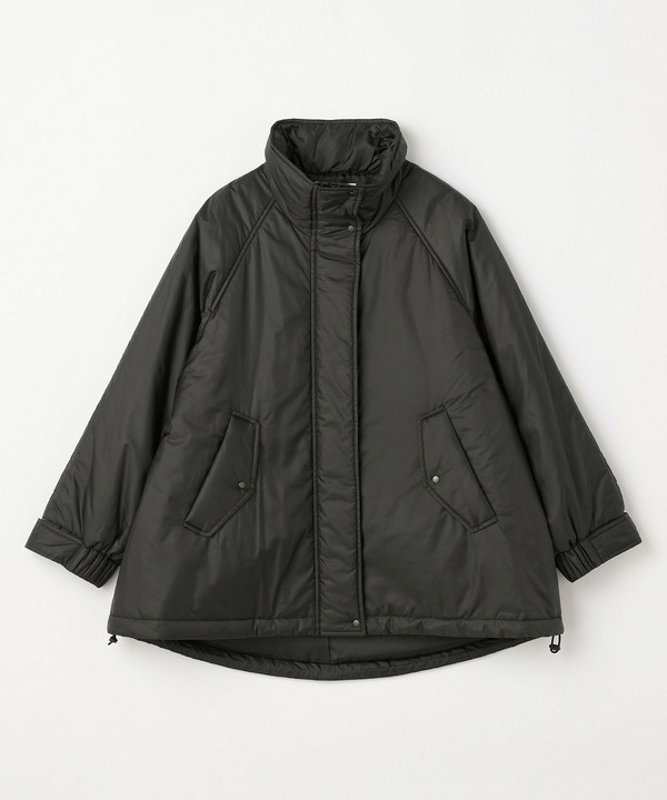 feerique シルキータフタパディングコクーンコート 詳細画像 ブラック 2