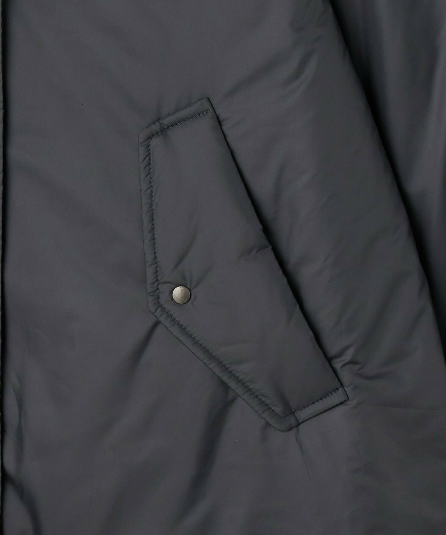 【MOGA】feerique シルキータフタパディングコクーンコート 詳細画像 ネイビー 28