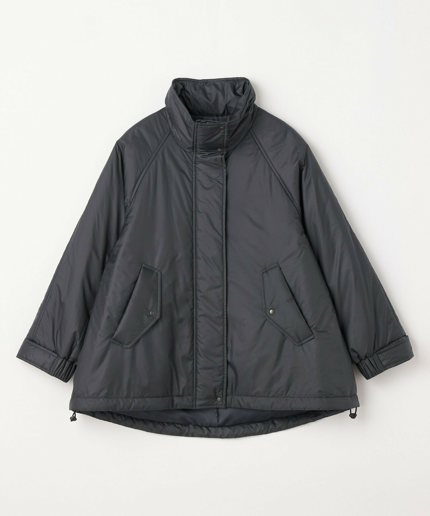 【MOGA】feerique シルキータフタパディングコクーンコート 詳細画像 ネイビー 1