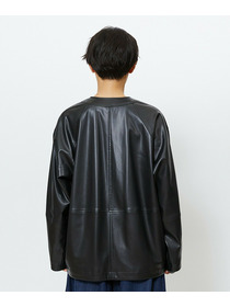 【feerique】feerique フェイクレザージャケット 詳細画像 モカ 23