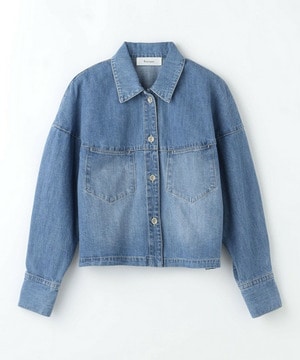 【feerique】feerique　デニムシャツブルゾン 詳細画像 ブルー 2