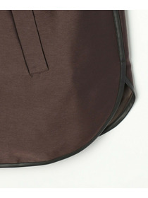 【feerique】feerique ブライトツイル中綿ダブルジップコート 詳細画像 ブラック 27