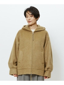 【feerique】feerique モヘアシャギーフードブルゾン 詳細画像 チャコールグレー 19