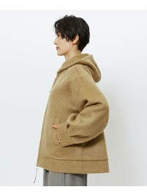 【feerique】feerique モヘアシャギーフードブルゾン 詳細画像 チャコールグレー 21