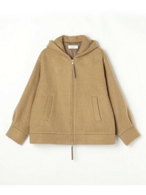 【feerique】feerique モヘアシャギーフードブルゾン 詳細画像 チャコールグレー 23