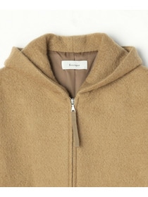 【feerique】feerique モヘアシャギーフードブルゾン 詳細画像 チャコールグレー 25