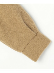 【feerique】feerique モヘアシャギーフードブルゾン 詳細画像 チャコールグレー 26